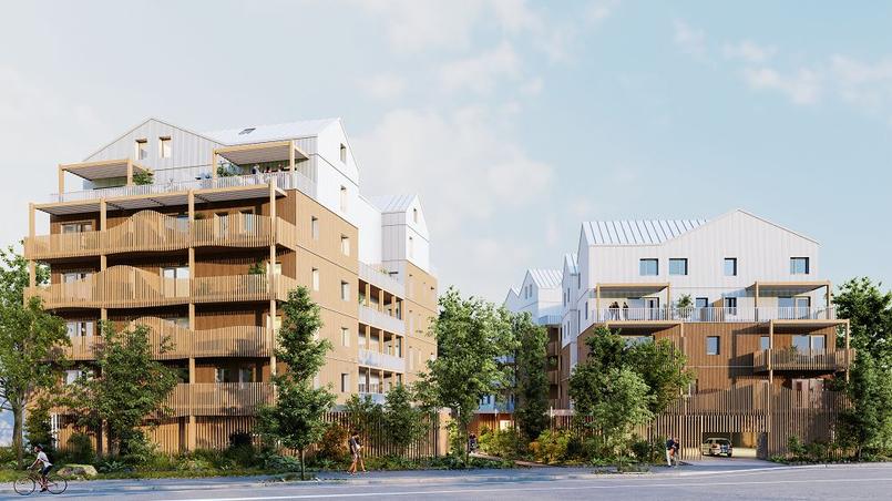 Les premiers logements 100% bois verront le jour en 2025 à Angers