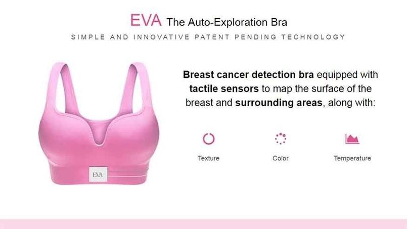 Le projet de soutien-gorge contre le cancer du sein aurait déjà séduit dans la Silicon valley. ©Higia Technologies