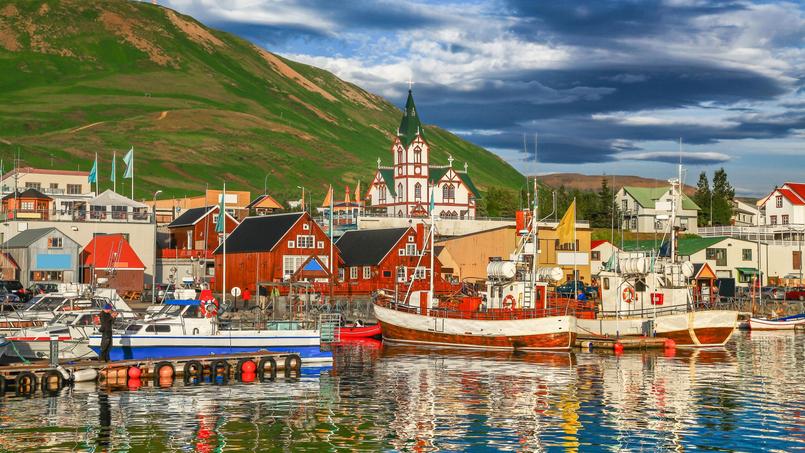 C’est en Islande (ici une vue de la ville historique de Husavik) que les prix ont le plus augmenté cette année.