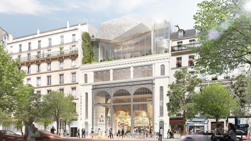 Le projet Étoile Voltaire, lauréat de l’opération qui devait réinventer la sous-station Voltaire dans le 11e arrondissement.