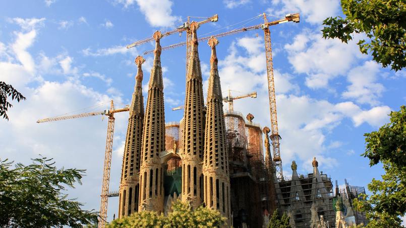 Le chantier de la Sagrada Familia prend du retard pour cause de Covid