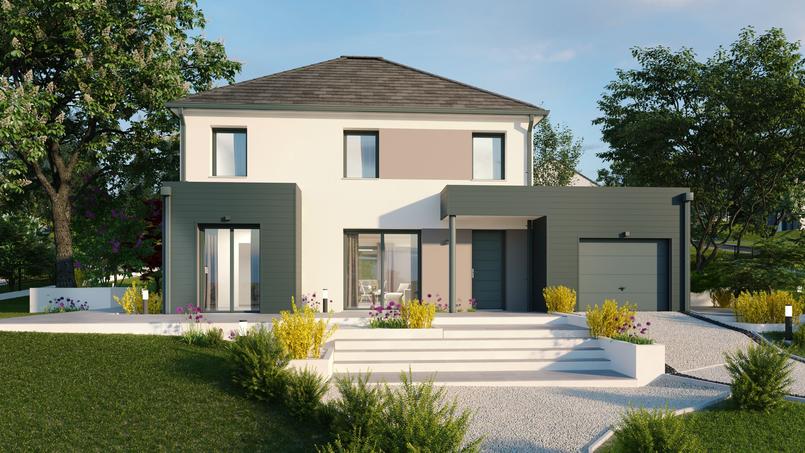 Les maisons proposées font en moyenne entre 110 et 130 m² (photo de synthèse)