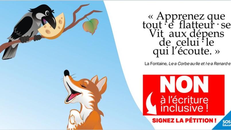 Une pétition contre l'écriture inclusive, adressée à Blanquer, dépasse les  25.000 signatures - Le Figaro Etudiant