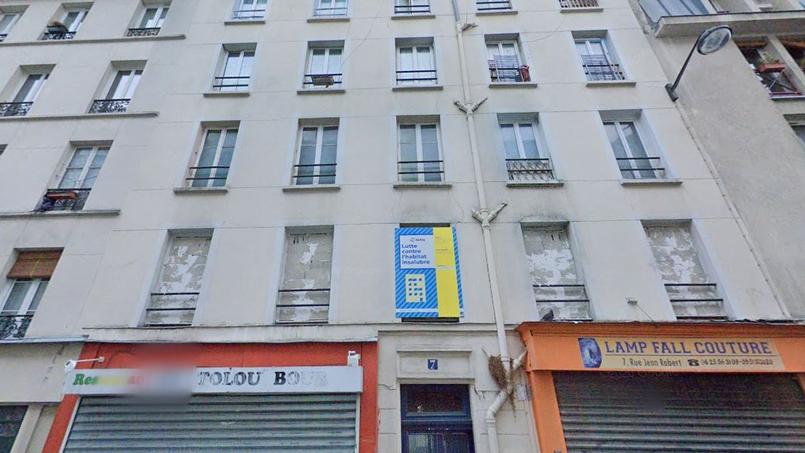 Le marchand de sommeil était propriétaire de cet immeuble du 18e arrondissement de Paris, déclaré insalubre