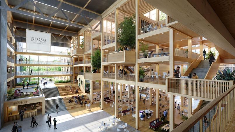 Lire article L’école de commerce Neoma s’offre un nouveau campus à Reims en 2025