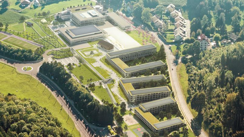 L‘extension du campus de l’EHL Hospitality Business School, à Lausanne, a coûté 250 millions de Francs suisses.