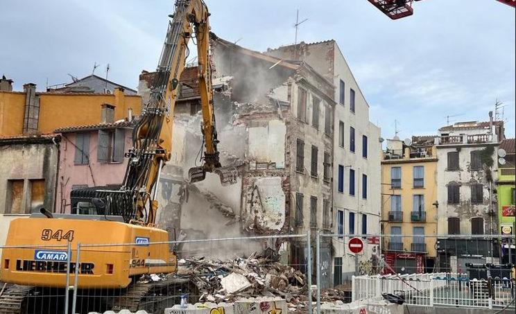 Les propriétaires du 38 de la rue Llucia, à Perpignan, n’ont même pas pu récupérer leur mobilier.