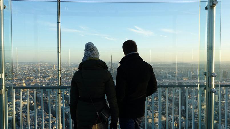 Vue depuis la terrasse de la Tour Montparnasse.