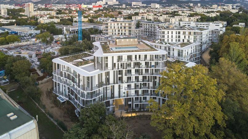 Sur une friche tertiaire des quartiers sud de Marseille, Nexity Héritage développe un programme baptisé Art’chipel qui doit compter 344 logements.