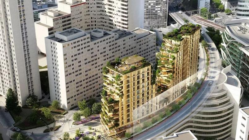 Les tours seront réalisées par Pitch Immo, une filiale du promoteur Altarea et le groupe GA Smart Building.