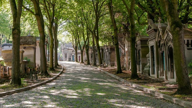 Le cimetière du Père Lachaise fait partie des 5 cimetières qui pourraient être considérés comme des espaces verts parisiens.