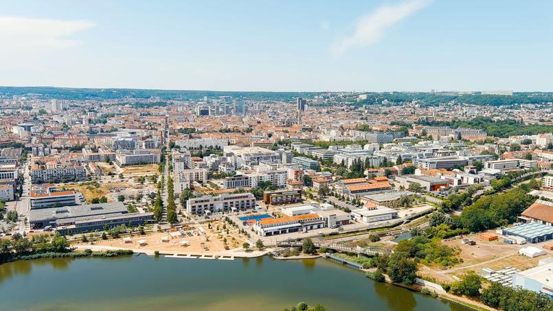 Vue générale de Nancy qui aide la Meurthe-et-Moselle à se hisser au top des départements les plus rentables pour la location meublée.