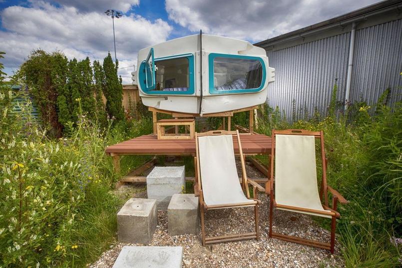 Découvrez les joies du camping architectural avec ces micro-habitations