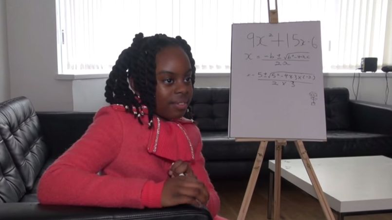 Lire article Royaume-Uni : Esther, 10 ans et déja en licence de mathématiques