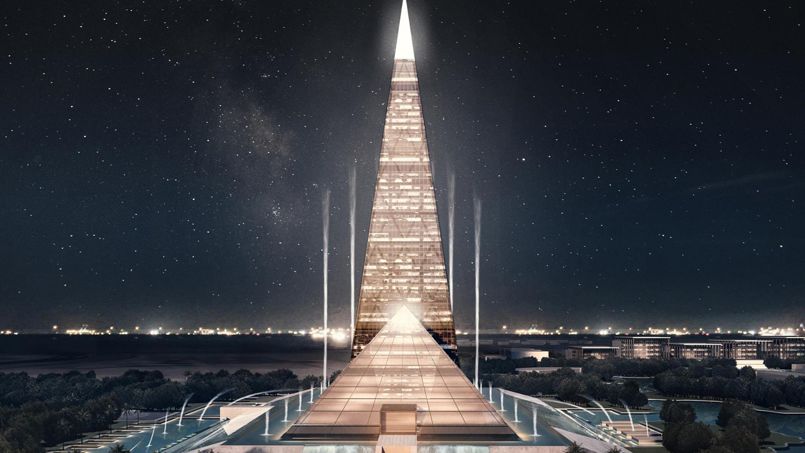 Le projet Zayed Crystal Spark. Crédit: DR