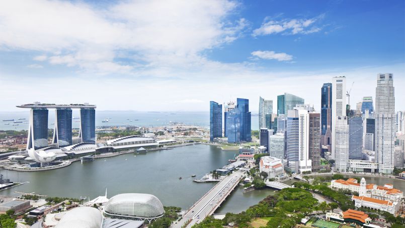 Singapour est la ville actuelle où apparaissent le plus de nouvelles fortunes. Crédit: TommL/iStock
