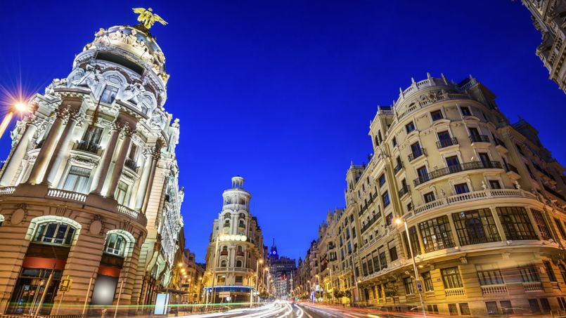 C’est notamment à Madrid que la hausse des prix à été la plus forte: + 2,6 % en 2014. Crédit: iStock