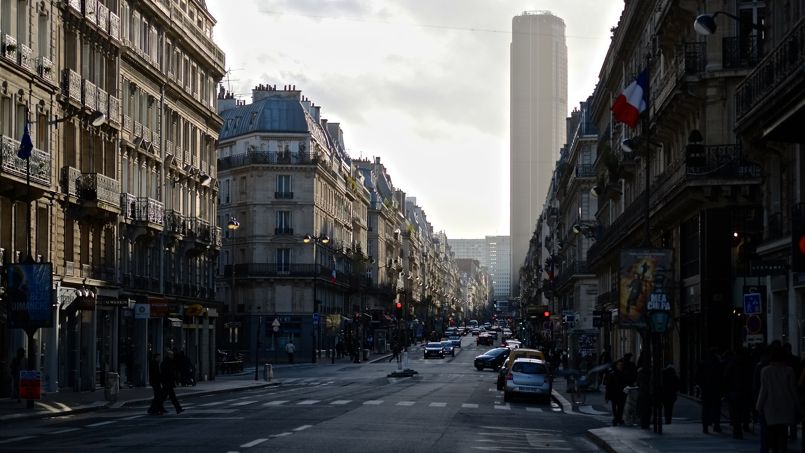 La rue de Rennes, dans le 6e arrondissement de Paris. Crédit: Flickr @ Max Sat.