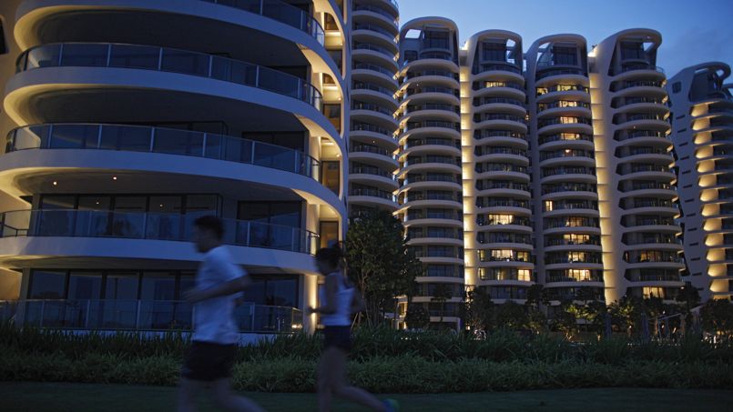 L’ensemble d’immeubles de grand luxe Cape Royal, à Singapour, est vide la plupart du temps. Crédit: Edgar Su/Reuters