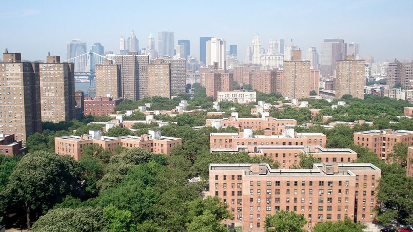 A New York, même le logement social est hors de prix. Crédit: Wikimedia