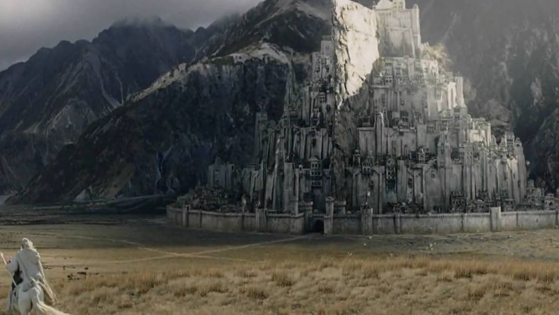 La ville de Minas Tirith. Crédit: screen YouTube, Le Seigneur des Anneaux.