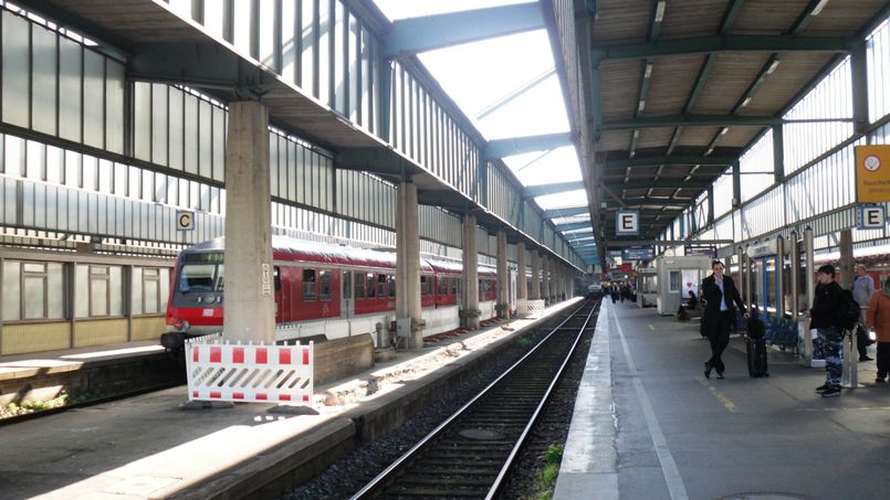 La gare de Stuttgart, en Allemagne. Crédit: Michael Panse.