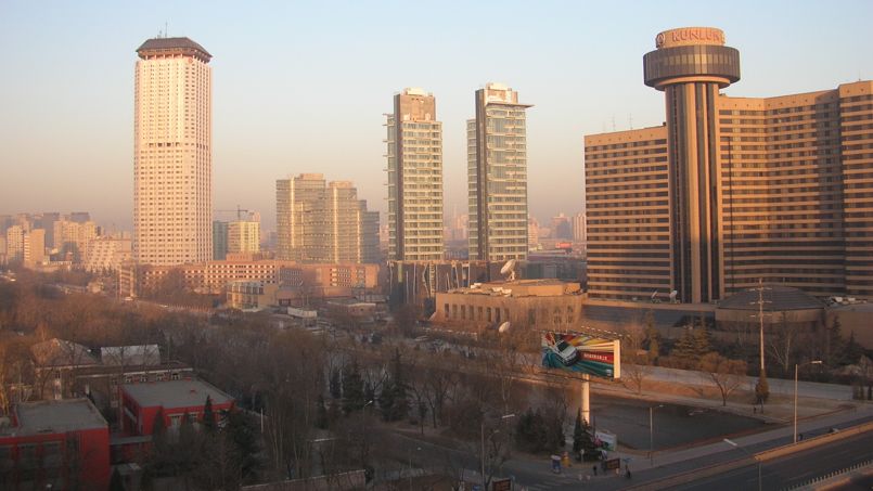 Pékin, la capitale chinoise. Crédit: Wikimédia.