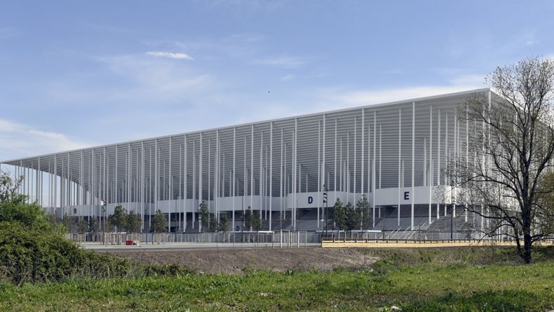 Le nouveau stade de Bordeaux. Crédit: Vigouroux_Perspectives.