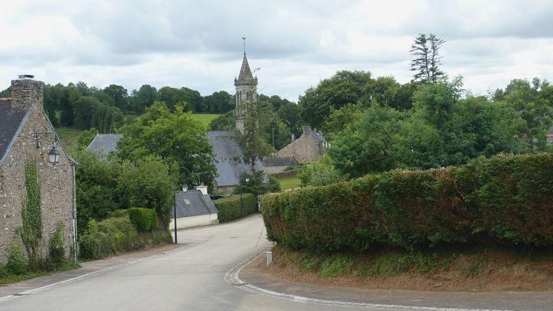 La commune de Berrien, dans le Finistère. Crédit: Wikimédia.