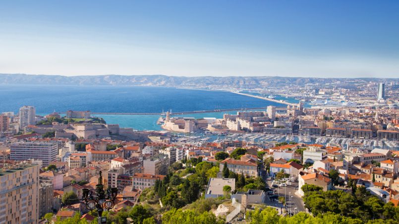 À Marseille, le prix moyen d’une location recule de 5,2% sur un an.