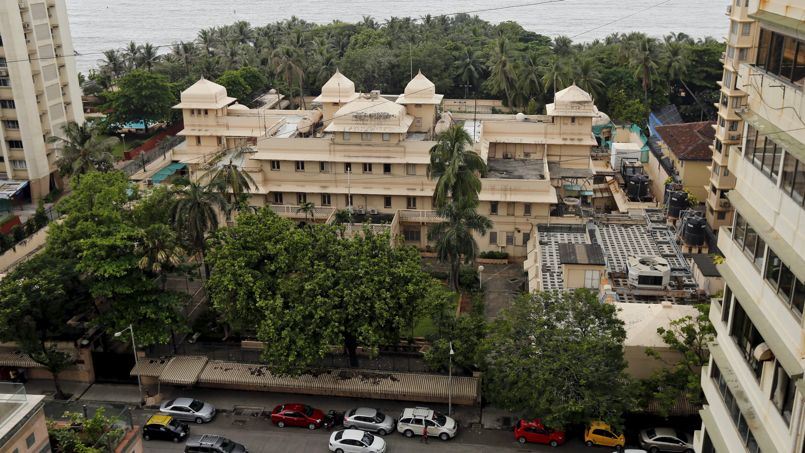 Ce manoir de 4600 m², ancien siège du consulat amércain situé en bord de mer à Mumbai (Inde) a été vendu pour la somme record de 100 millions d’euros. Crédit Photo: Shailesh Andrade/Reuters