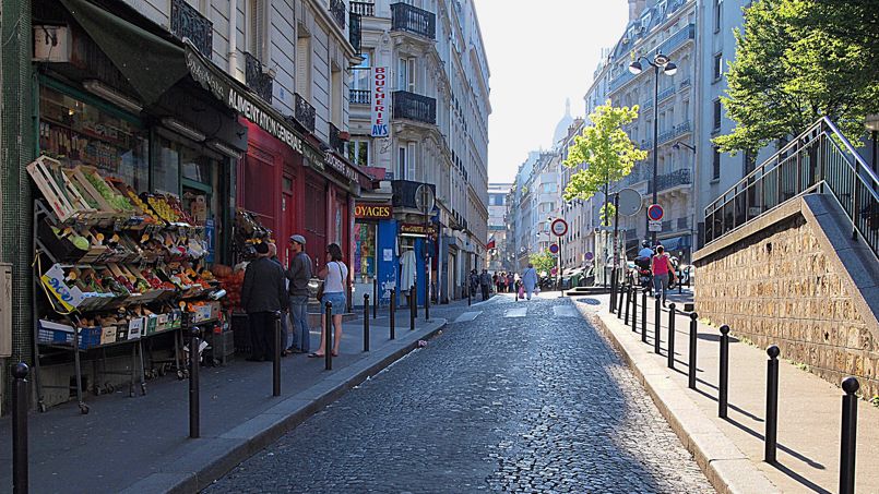 C’est dans le quartier de la Goutte d’or (ici, la rue de Chartres) que l’on trouve les rendement les plus élevés.Crédit: Francisco Gonzalez/Flickr