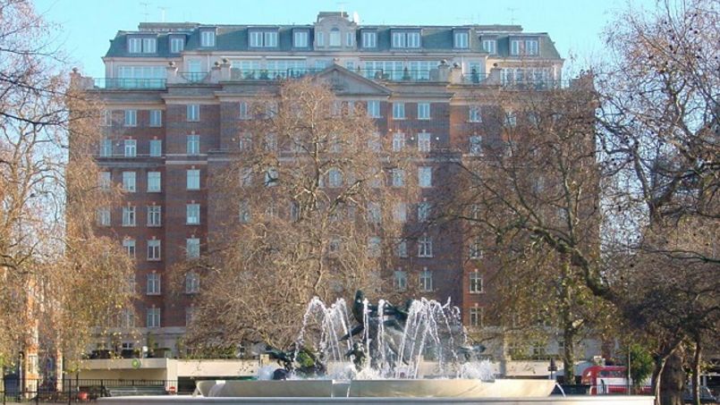 La résidence étudiante de luxe, avec vue sur Hyde Park. Crédit: Wetherell agency.