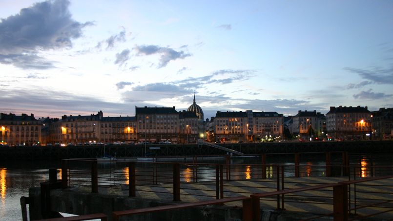 La ville de Nantes, sur les bords de Loire. Crédit: Olivier Letourneux. (Flickr).