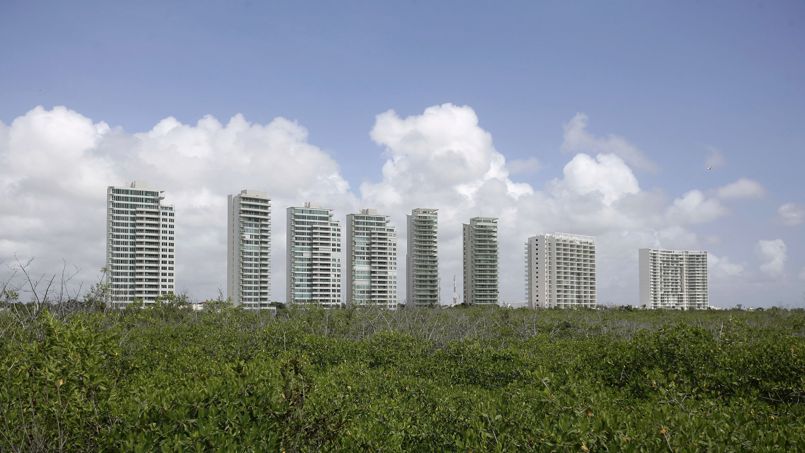 Quelques-uns des développements de Puerto Cancun <i>(photo d’archives de 2010)</i> qui remplacent peu à peu la mangrove de cette région du Mexique.
