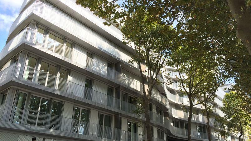L’immeuble «Nouvelle Vague» à paris, une réalisation récente d’Altarea Cogedim compte 140 appartements dont 70 logements sociaux. Crédit: Aurélien Jouhanneau