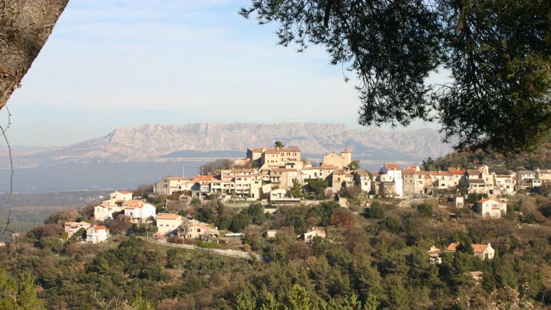 Le village de Mimet. Crédit: Clavida/Wikimedia