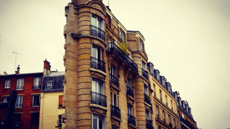 Façade du 27 rue Francoeur, Paris 18e. Crédit photo: Alix Fieux