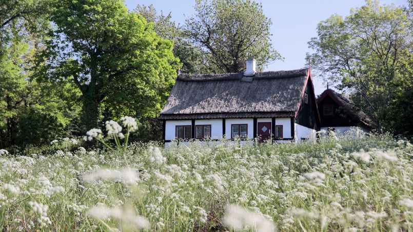La petite maison dans la prairie, en version danoise (ici, sur l’île de Bornholm).