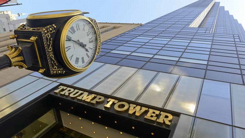 La Trump Tower, à New York, emblème du magnat de l’immobilier. Crédit: Robert Cicchetti / Shutterstock.com