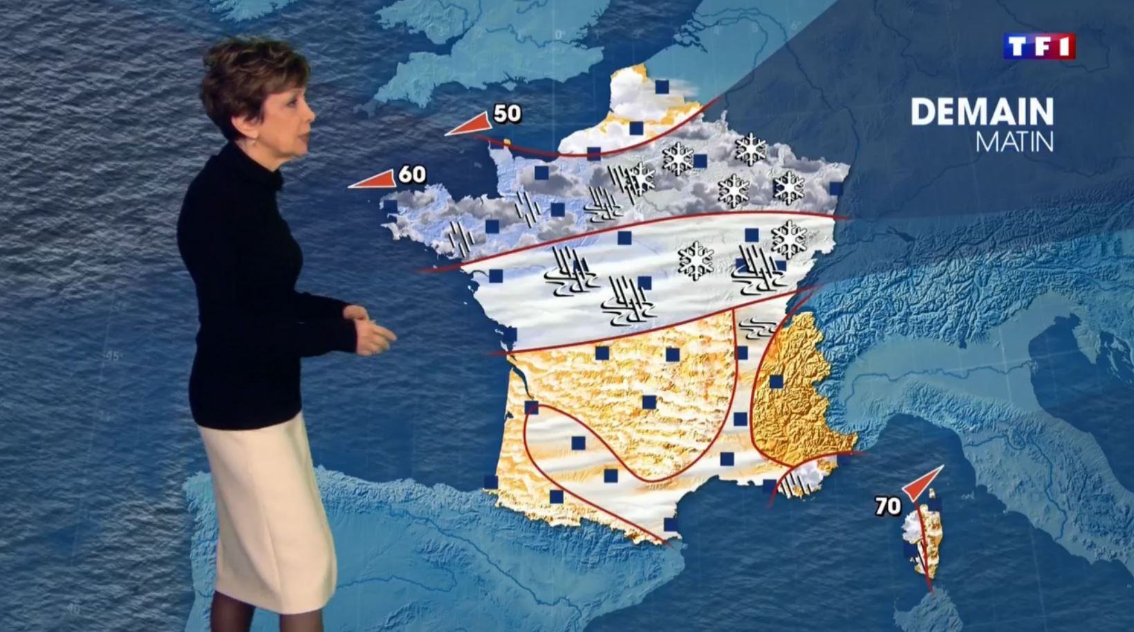 L Adieu Emouvant De Catherine Laborde Pour Son Dernier Bulletin Meteo Sur Tf1