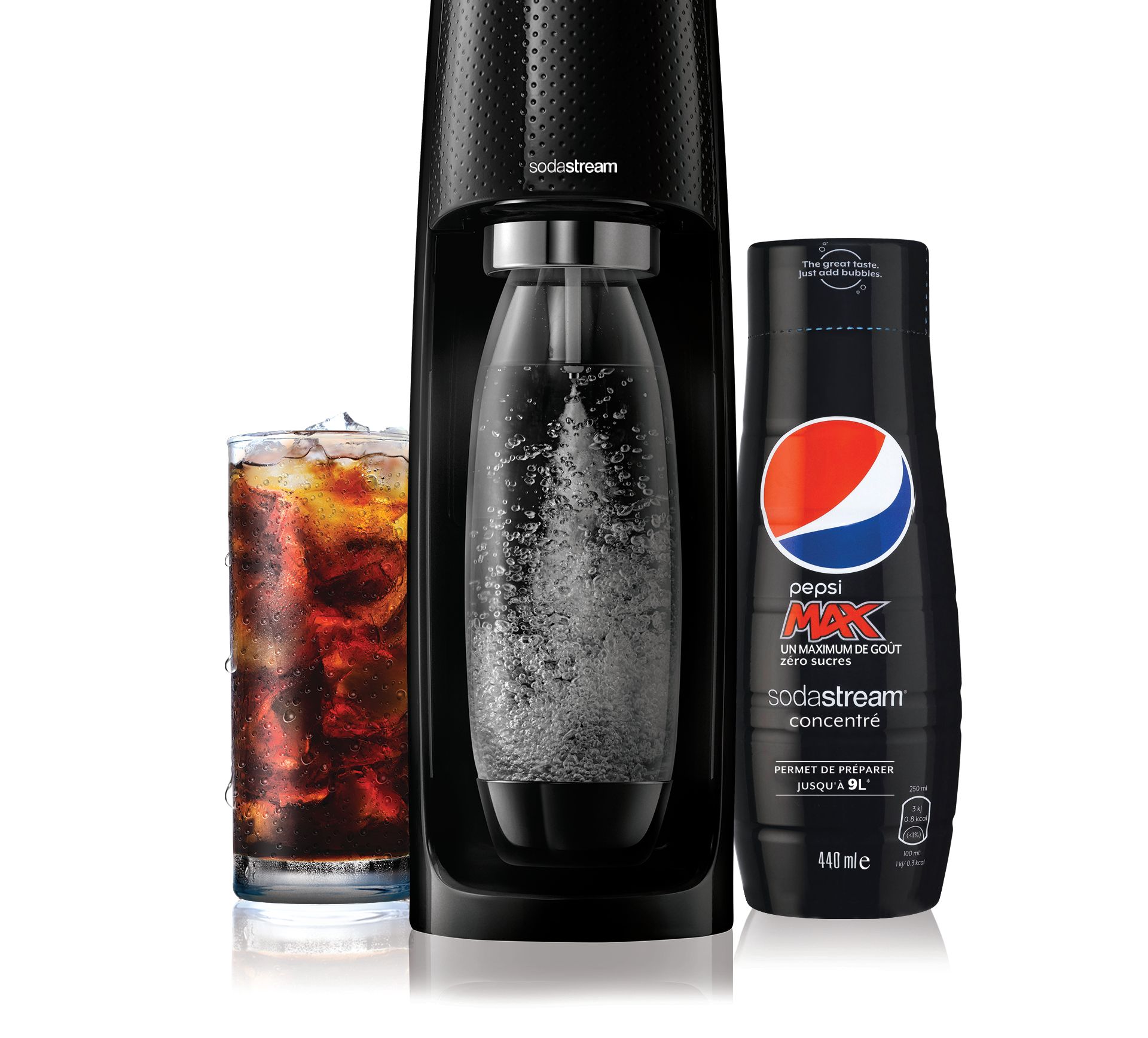 Sodastream lance le Pepsi et le Seven Up maison