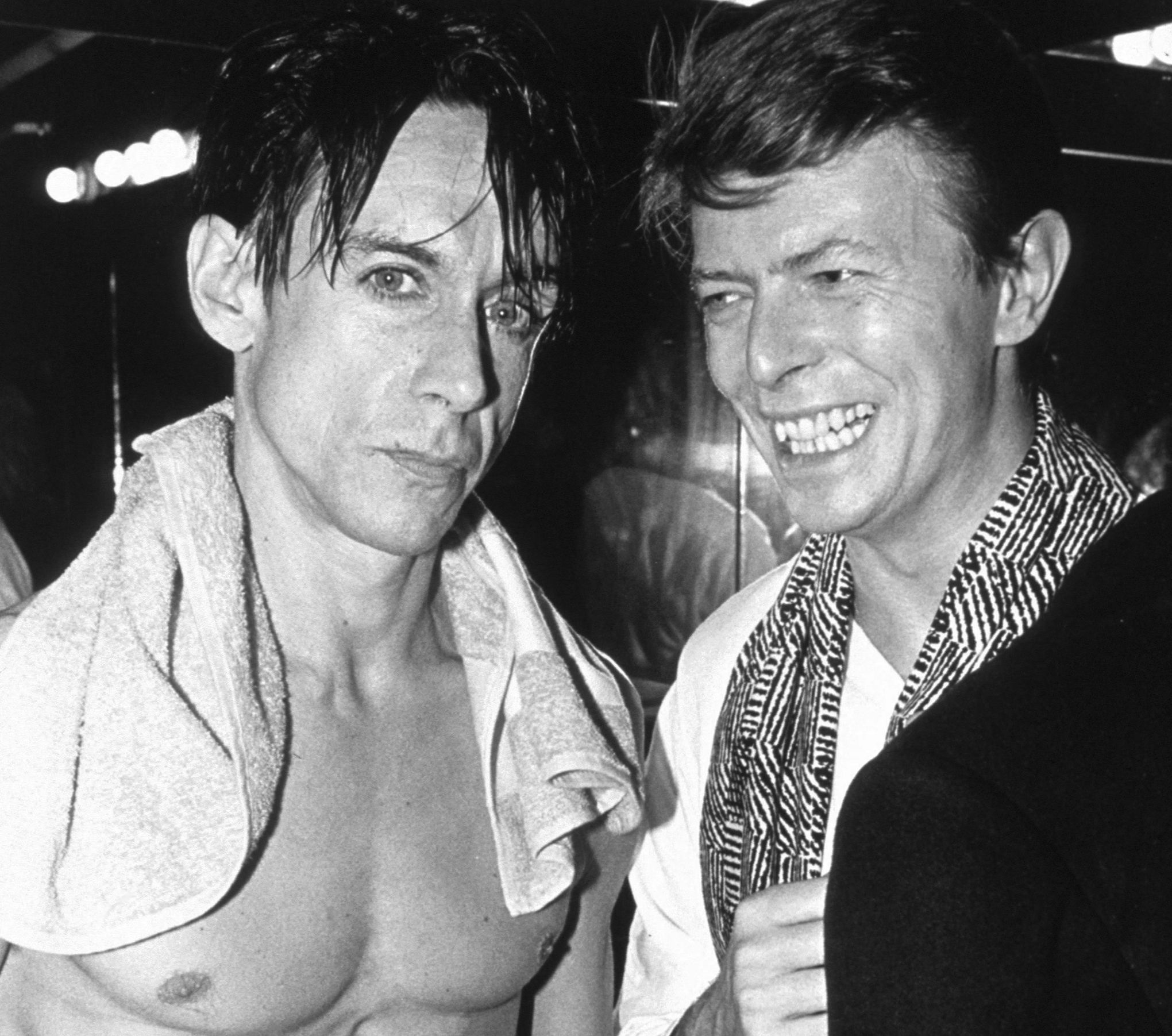 Photo De David Bowie Et Iggy Pop Original Et David Bowie sauva Iggy Pop…
