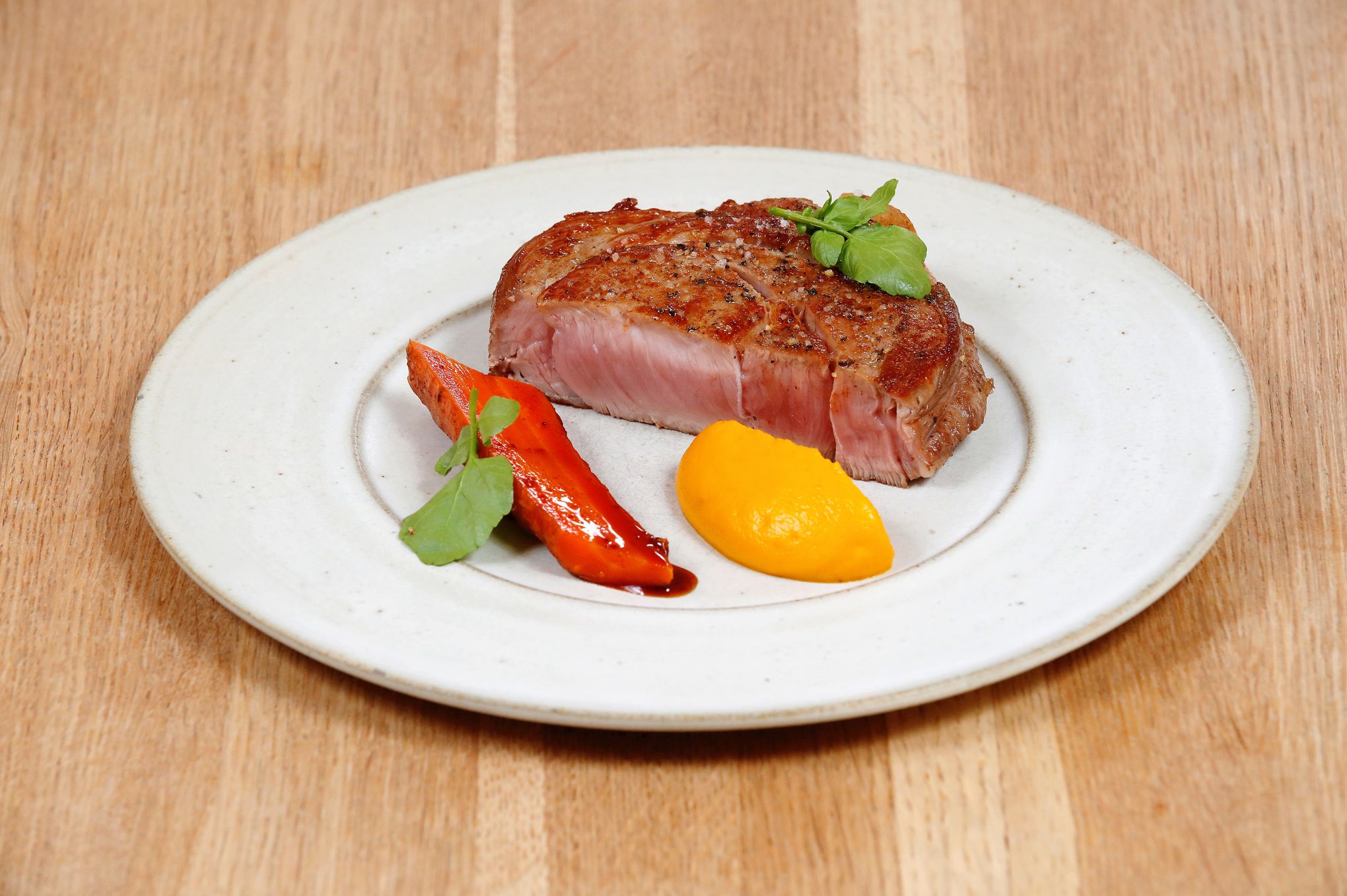 Les recettes d’Antonin Bonnet: saint-jacques et soupe de châtaignes, carré de veau filet et purée de carottes, tarte fine aux clémentines