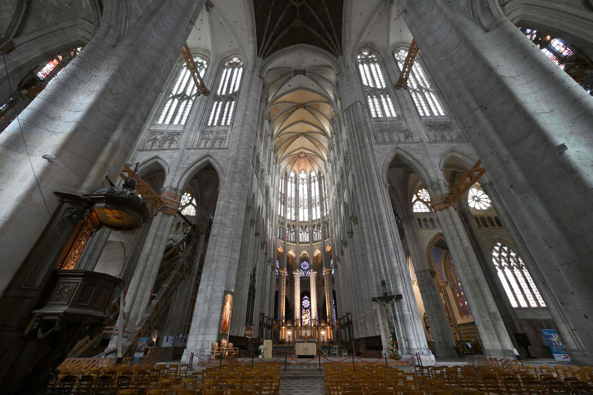 Cathédrale de Beauvais: une restauration tant attendue