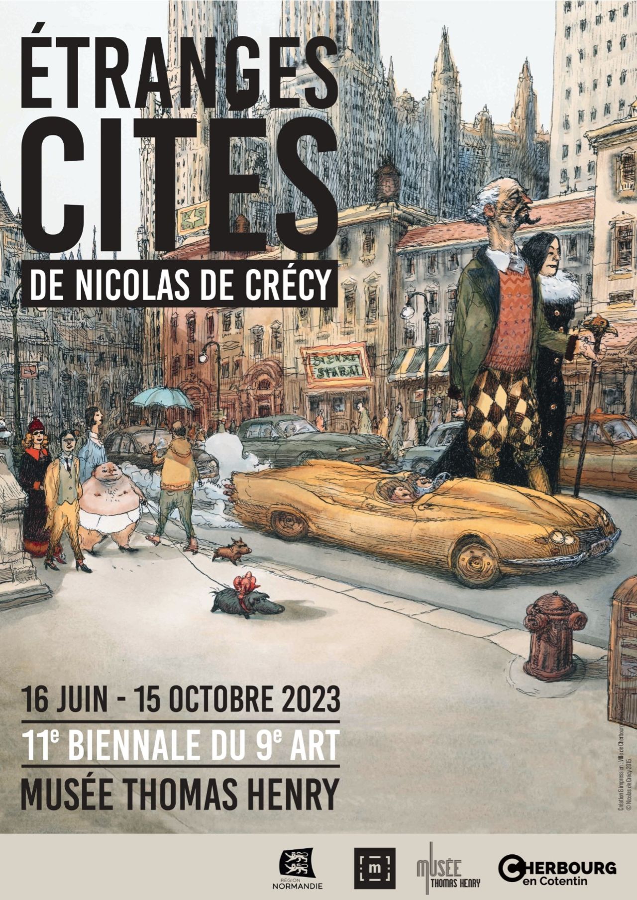 La mue de Nicolas de Crécy, le dessinateur de BD devenu artiste plasticien