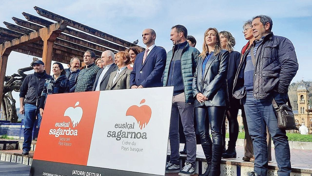 Producteurs français et espagnols font cause commune pour le cidre basque