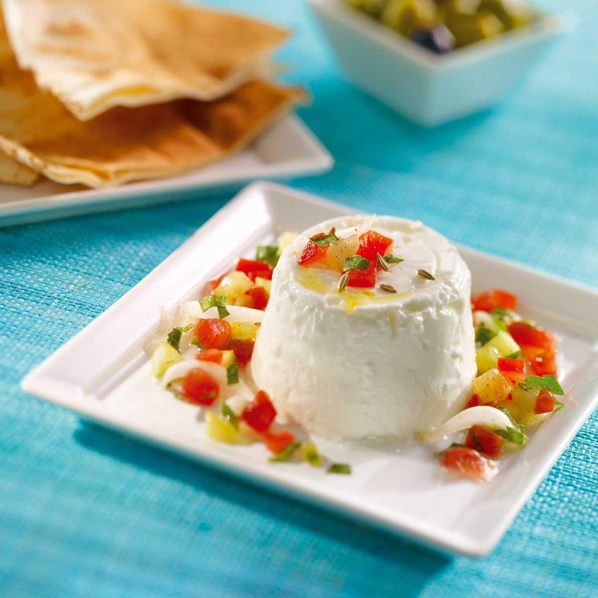 Recette faisselle méditerranéenne Cuisine / Madame Figaro