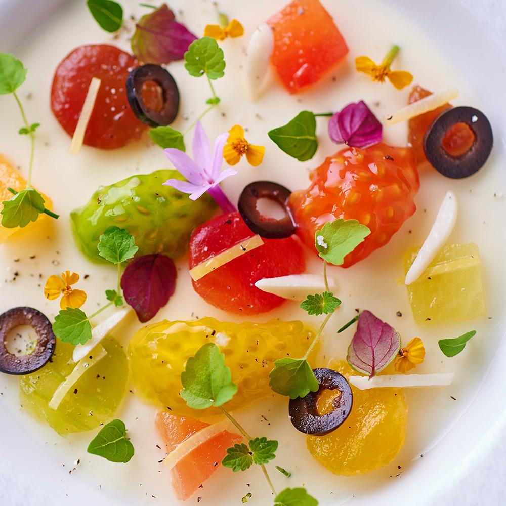 Gelée de tomate top chef