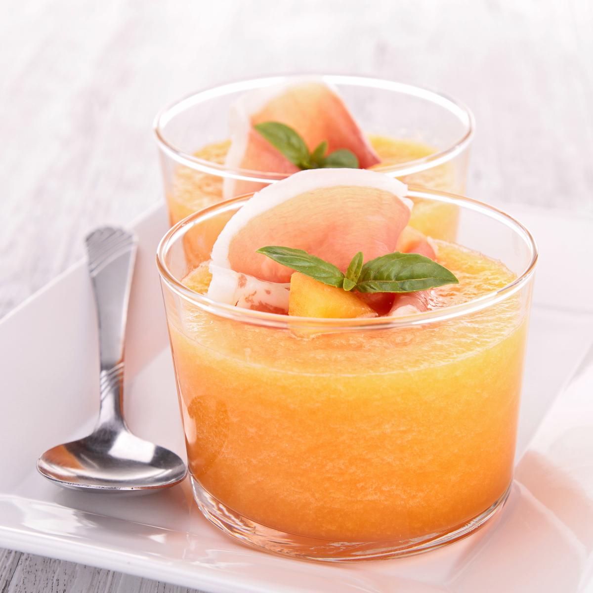 Recette gaspacho de melon grillé Cuisine / Madame Figaro